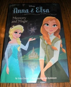 Disney Anna & Elsa Memory and Magic Hardcover Book New - Picture 1 of 2