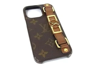 Louis Vuitton M81214 iPhone 13 Pro Case Bumper Dauphine Monogram Used from Japan - Picture 1 of 5