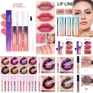Peel-Off Tattoo Mask Lip Gloss-Lip-Liner-Waterproof-Long-Lasting-Matte-Lip-Stain - Picture 1 of 72