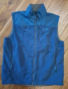 Men's Mountain Hardwear Tech II Vest, Navy Large (Windproof, Fleece) - Picture 1 of 11