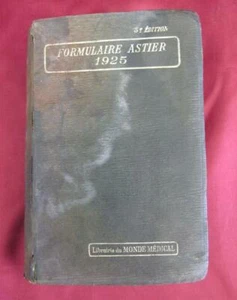 1925 VINTAGE FRENCH MEDICAL BOOK – MEDICAL THERAPY - Picture 1 of 12