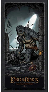 The Lord of The Rings Balin Tomb Poster Giclee Print 12x24 Mondo Monsterpalooza - Picture 1 of 1