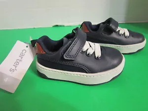 New Carter's / Oshkosh Toddler Boy's Retro or Bump Toe Sneakers Navy Size 4 NEW - Picture 1 of 10