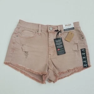 Girls Mudd High Rise Shortie Brown Shorts, Size 5, NWT - Picture 1 of 3