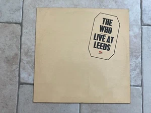 The Who_ Live in Leeds_ 33giri LP Vinyl_ 1970 Polydor Italy 1st Press - Picture 1 of 4