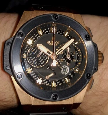 Hublot King Power 709.OM.1780.RX Limited Edition 18k Gold Watch 48mm Box/Papers - Image 1 of 4