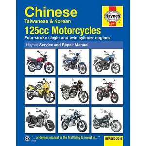 Haynes Manuals CHINESE, Taiwanese & Korean 125CC MOTORCYCLES, '05-'15 M4871 - Picture 1 of 3
