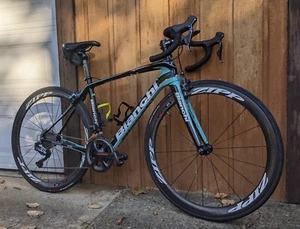 2016 Bianchi Infinito CV Road Bike: 50cm Carbon Fiber Rim Brake Zipp 303 - Picture 1 of 7