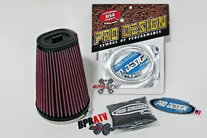 Pro Design Pro Flow K&N K+N Air Filter Intake Box Kit Yamaha Banshee 421 CUB USA - Picture 1 of 24