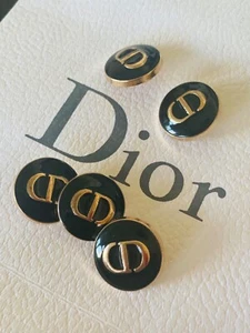 Dior buttons 20 mm (set of 5) - Afbeelding 1 van 2