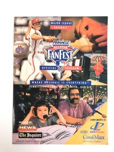1996 Pinnacle All Star Fanfest Official Program Philadelphia Daily News