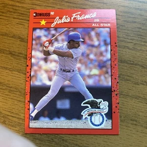 1990 Donruss Baseball Card #715 Kevin Mitchell All-Star Error “no dot after inc” - Picture 1 of 6
