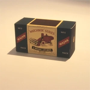 Matchbox Major Pack 5 a Massey Ferguson Harvester B Style Repro Box - Picture 1 of 4