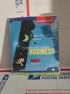 Contemporary Business Audio Chapter Reviews Susan Carson NEW Sealed - #191 - Picture 1 of 2