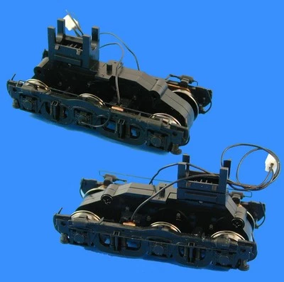 CAMIONES TRAINMASTER NEGROS COMO SE MUESTRA (PAR) ATLAS 780300 HO Foto 1 de 2