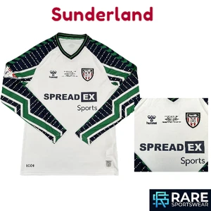 CAMISETA DE FUTBOL SUNDERLAND 2025 FINAL PLAYOFF MEDIANA ADULTO (V BUENA) MANGA LARGA - Imagen 1 de 9
