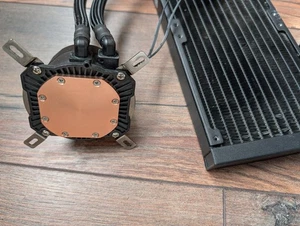 Cooler Master MasterLiquid 360L Core ARGB Intel/AMD CPU Liquid Cooler - Black - Picture 1 of 8
