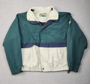Dockers Soft Shell Golf Outerwear Jacket Men's Large Full Zip Windbreaker Beige - Picture 1 of 12