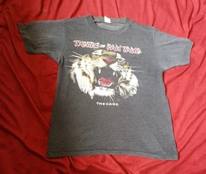 VINTAGE 1982 TYGERS OF PAN TANG ROCK TOUR CONCERT METAL T-SHIRT FADED 32" * Read - Picture 1 of 22