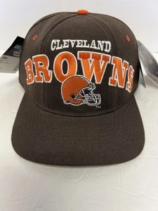 Vtg 90s Deadstock Cleveland Browns Starter Snapback Hat Tri-Power 100% Wool NWT - Picture 1 of 10