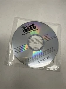 CREATIVE Sound Blaster Audigy 2 Installation Disc CD - Win 2K/XP - Brand New - Picture 1 of 5