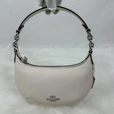 Coach Mini Payton Bag Shoulder Bag In Silver/Chalk CN011 NWT - Image 1 of 4
