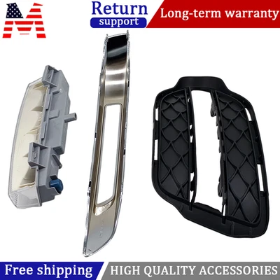 3pcs Left Front Fog Driving Light ASSY For Mercedes Benz W166 ML400 X204 GLK350 - Image 1 of 4