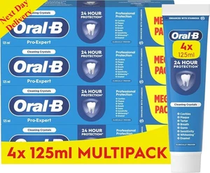 4 X Oral-B Pro-Expert Pasta de dientes de protección profesional Multipack 24/H Protect - Imagen 1 de 7
