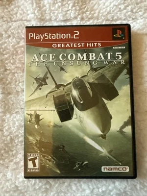 Ace Combat 5: The Unsung War (Sony PlayStation 2, 2004) - Image 1 of 4