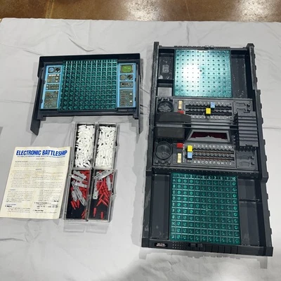 Acorazado electrónico vintage 1979 de Milton Bradley No. 4750 probado Foto 1 de 4