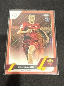 Andressa Alves RC /125 Topps Chrome UEFA Women’s Refractor - Picture 1 of 2