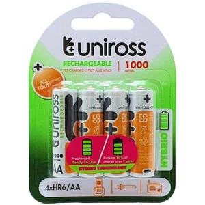 Uniross AA 1000 Hybrio Rechargeable Battery - Picture 1 of 1