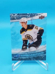 Marc McLaughlin 2022-23 Upper Deck Ice #222 Ice Premieres /499 - Boston Bruins - Picture 1 of 2