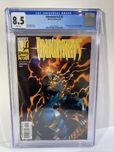 Inhumans #5 (1999) CGC 8.5 1st App Yelena Belova New Black Widow Thunderbolts D+ - Picture 1 of 9