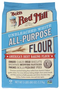 Unbleached White All-Purpose Flour, 5 LB (Pack of 4) - Picture 1 of 3