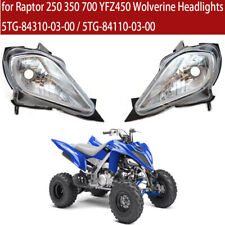 for Yamaha Raptor 250 700 350 YFZ 450 YFZ450 Wolverine Right / Left Headlight