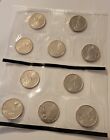 2002 P D State Quarter Set Gem Bu in Mint Cello-10 Coins