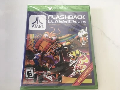 FLASHBACK CLASSICS VOL. 3 XBOX ONE ATARI BRAND NEW FACTORY SEALED - Image 1 of 3