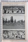 1910 INDIA PRINT YULE ROBSON WEDDING AT LAHORE OPENING MEET OOTACAMUND HOUNDS 