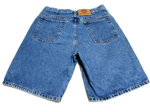 Vintage Flying A Jeanswear Shorts Herren 32 x 9 blau Denim entspannt Flieger klassisch Skate - Bild 1 von 12