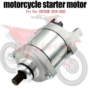 Engine Starting Starter Motor Fit For HONDA CRF250R CRF250RX 2018-2022 - Picture 1 of 6