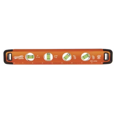 11 In. Aluminum Magnetic Torpedo Level with 4 Bubble Vials, Etched Ruler and Str - Image 1 of 4