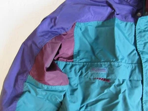 Vintage 90's Columbia Men's Jacket Size L Gizzmo Color Block Windbreaker - Picture 1 of 17