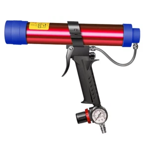 Adjustable Pneumatic Seam Sealer Glue Gun Air Rubber Tool Hard Sealant 310ml - Picture 1 of 11