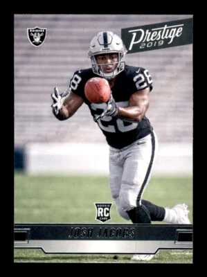 2019 Panini Prestige - Rookie #240 Josh Jacobs RC Raiders Packers Alabama - Image 1 of 2