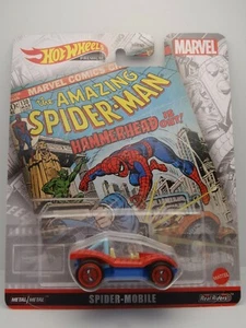 Hot Wheels Premium Retro 2022 Spider-Mobile FLD31-4B10 MARVEL SPIDER-MAN - Imagen 1 de 7