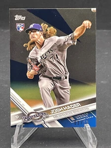 2017 JOSH HADER TOPPS MINI ON-DEMAND BLUE ROOKIE CARD #US-209, SN 03/10 RC SSP - Picture 1 of 2