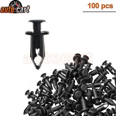 100x Fender Bumper Clips Body Rivets Push for UTV Honda Polaris RZR 900 1000 XP - Image 1 of 4