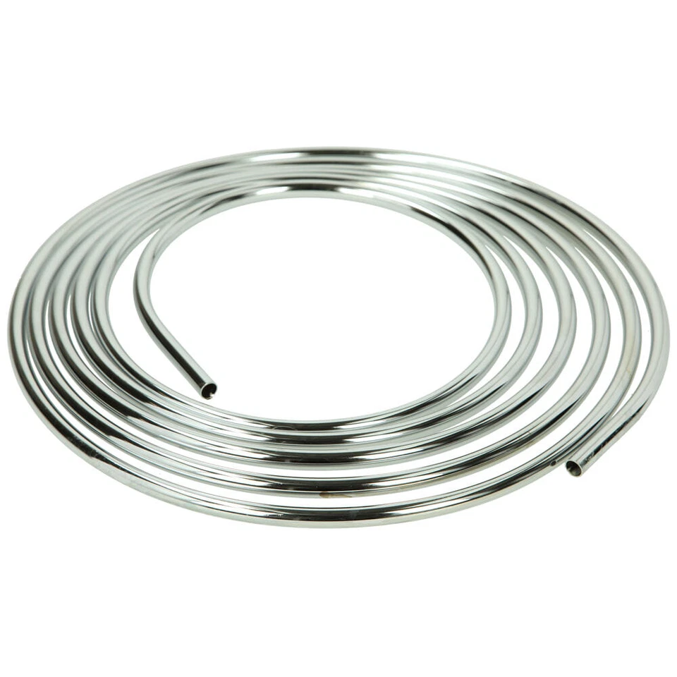 Kupferrohr 5000 mm Ø 10 mm verchromt auf Rolle - Bild 1 von 1