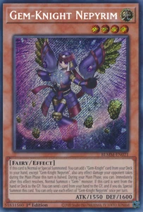 1X NM Gem-Knight Nepyrim - BLMM-EN021 - Secret Rare 1st Edition - Picture 1 of 1